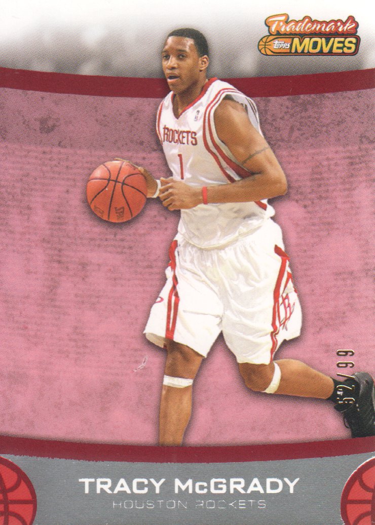 2007-08 Topps Trademark Moves Red #40 Tracy McGrady