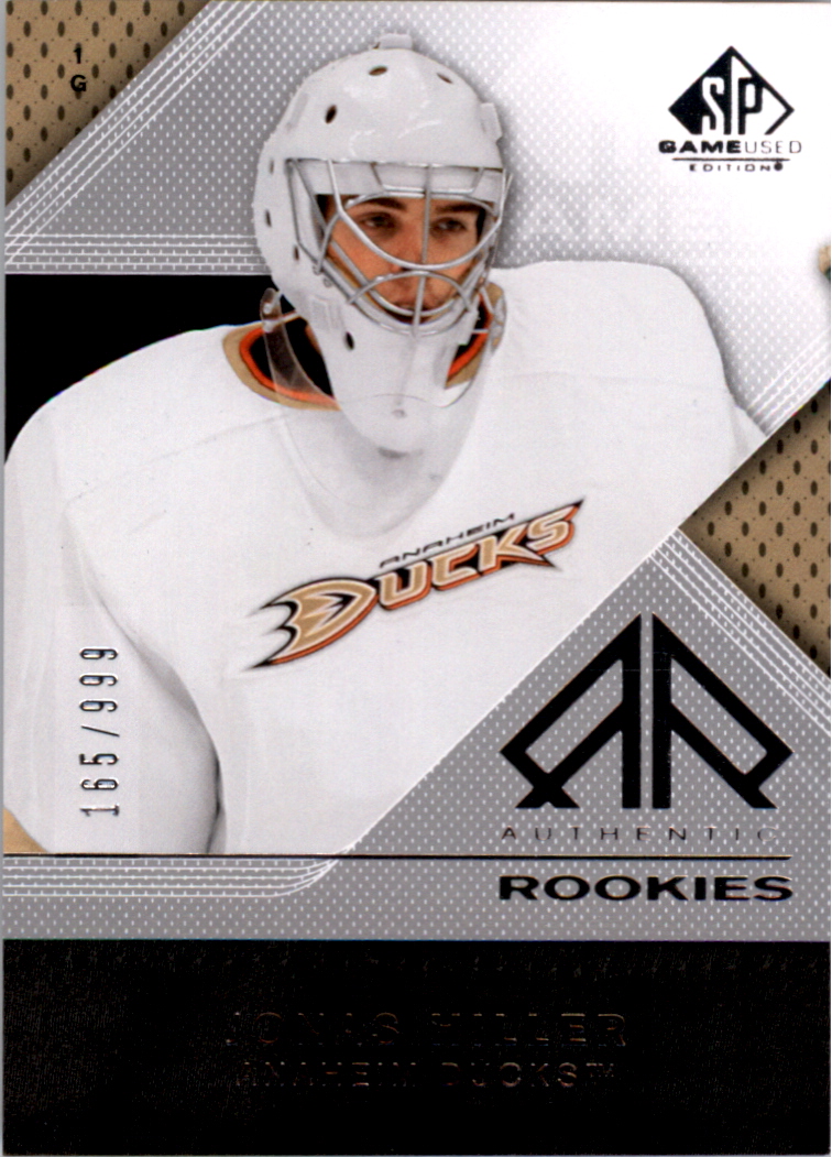 2007-08 SP Game Used #189 Jonas Hiller RC