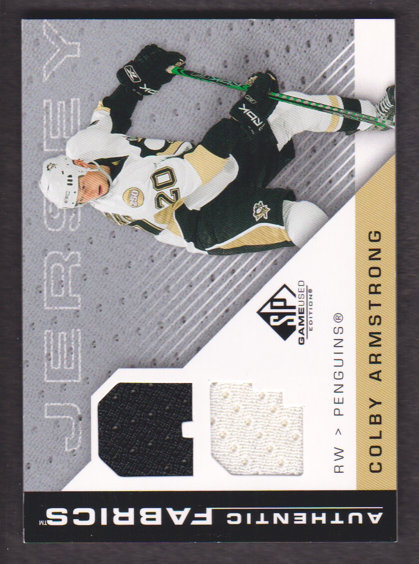 2007-08 SP Game Used Authentic Fabrics #AFCA Colby Armstrong