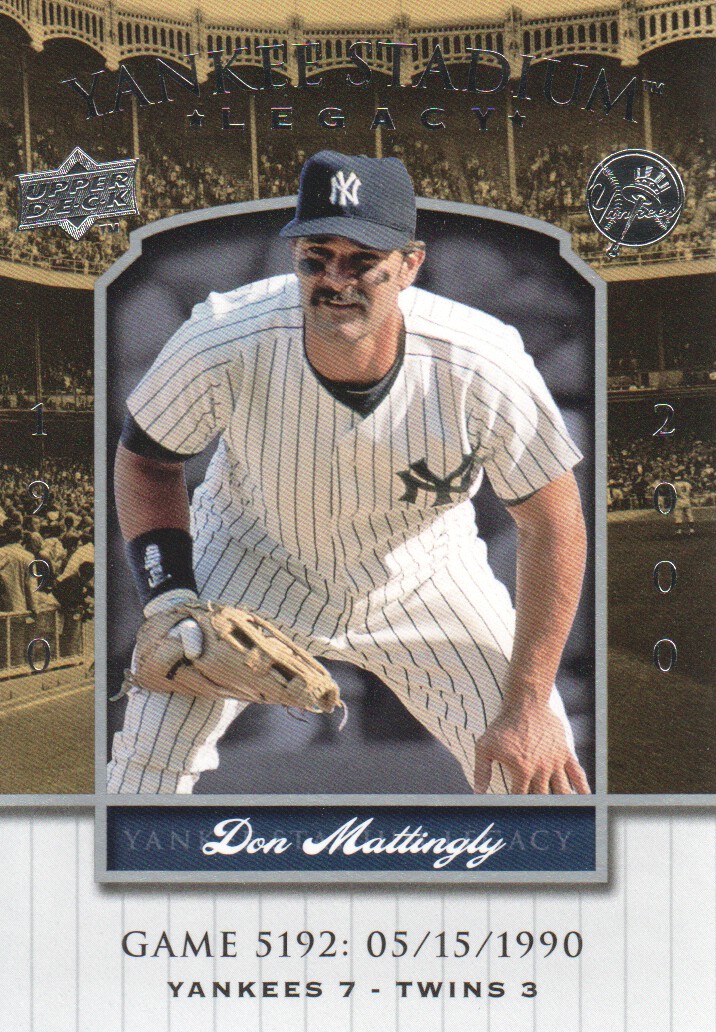 Upper Deck Yankee Stadium Legacy Final Season 100 Card Baseball Set -  New/Sealed