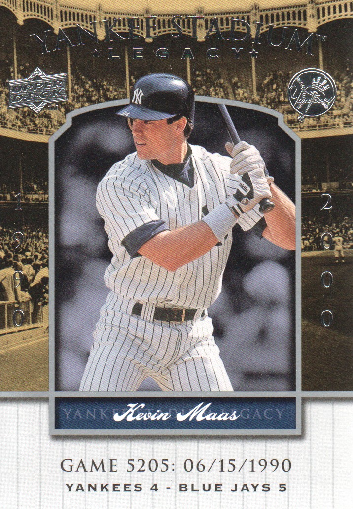 2008 Upper Deck Yankee Stadium Legacy Collection #5205 Kevin Maas