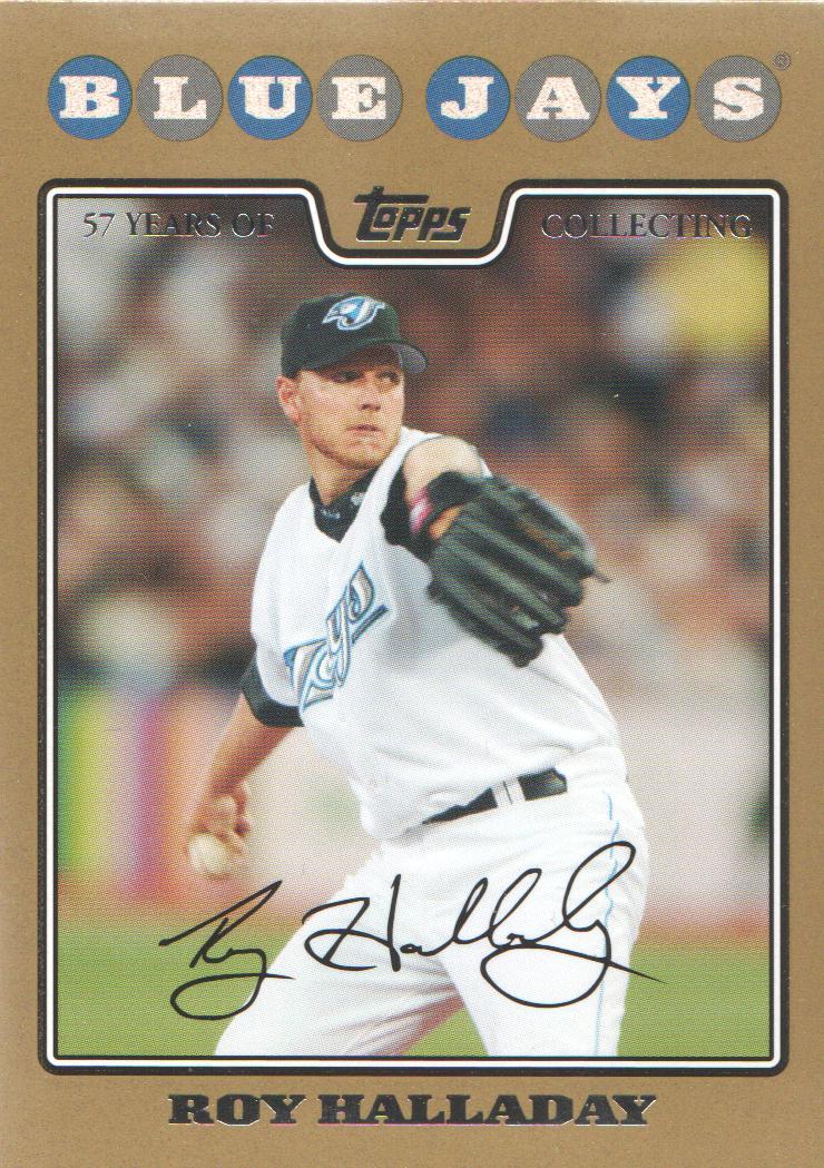 Roy Halladay Autographed 1997 Bowman Rookie Card #308 Toronto Blue