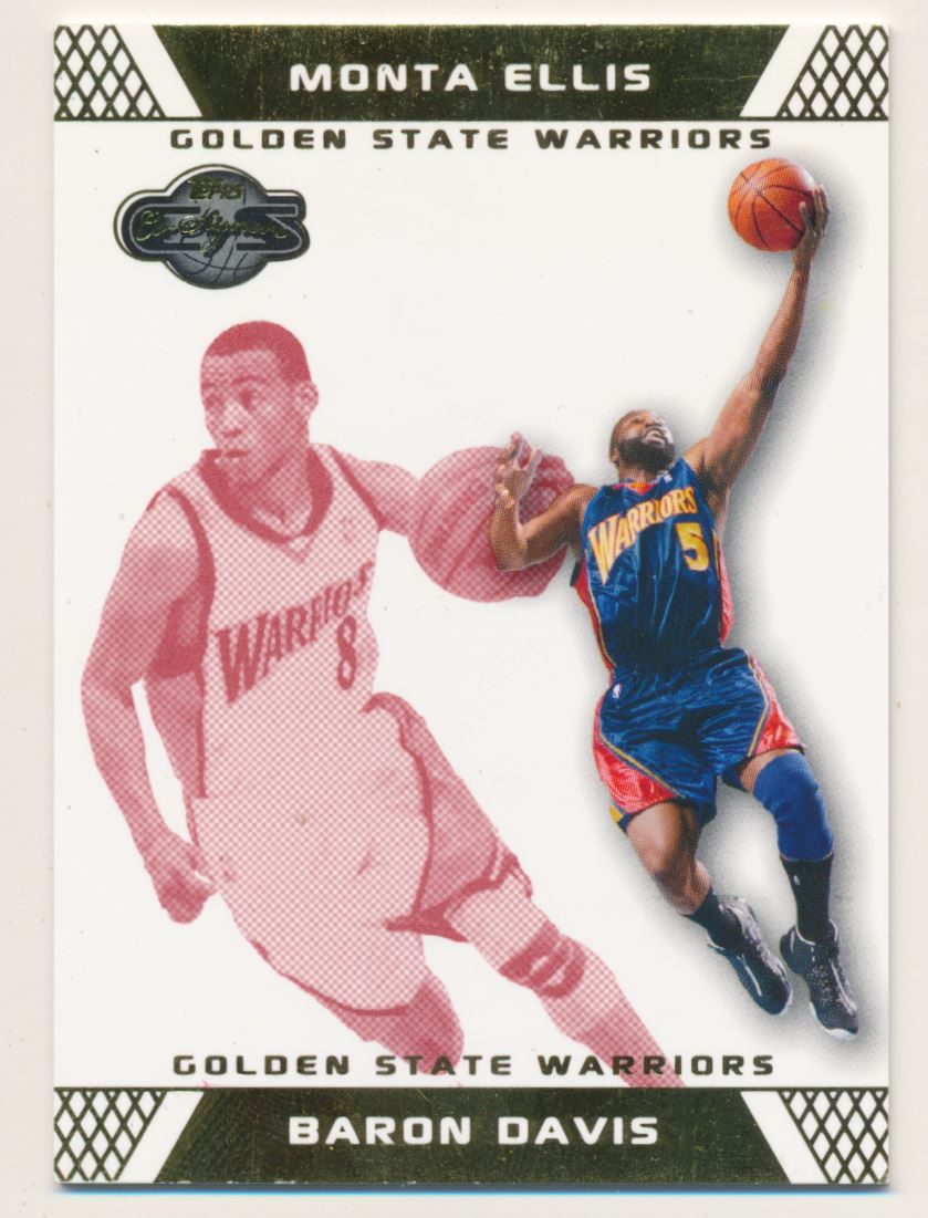2007-08 Topps Co-Signers Gold Red #29 Baron Davis/Al Harrington