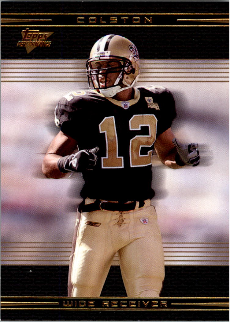 2007 Topps Performance Gold #90 Marques Colston