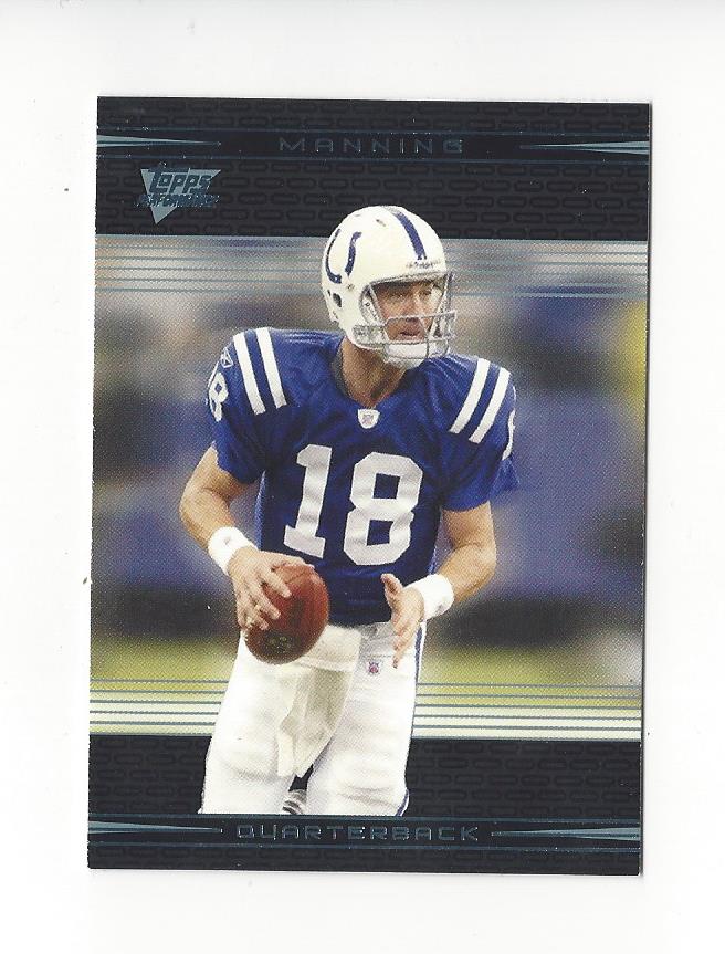 2007 Topps Performance #2 Peyton Manning