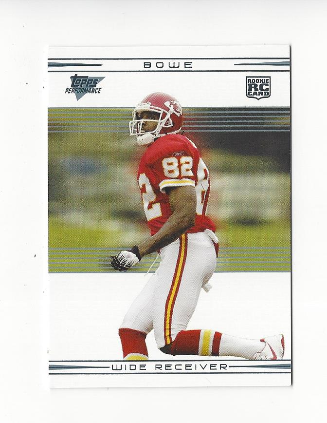 2007 Topps Performance #114 Dwayne Bowe RC