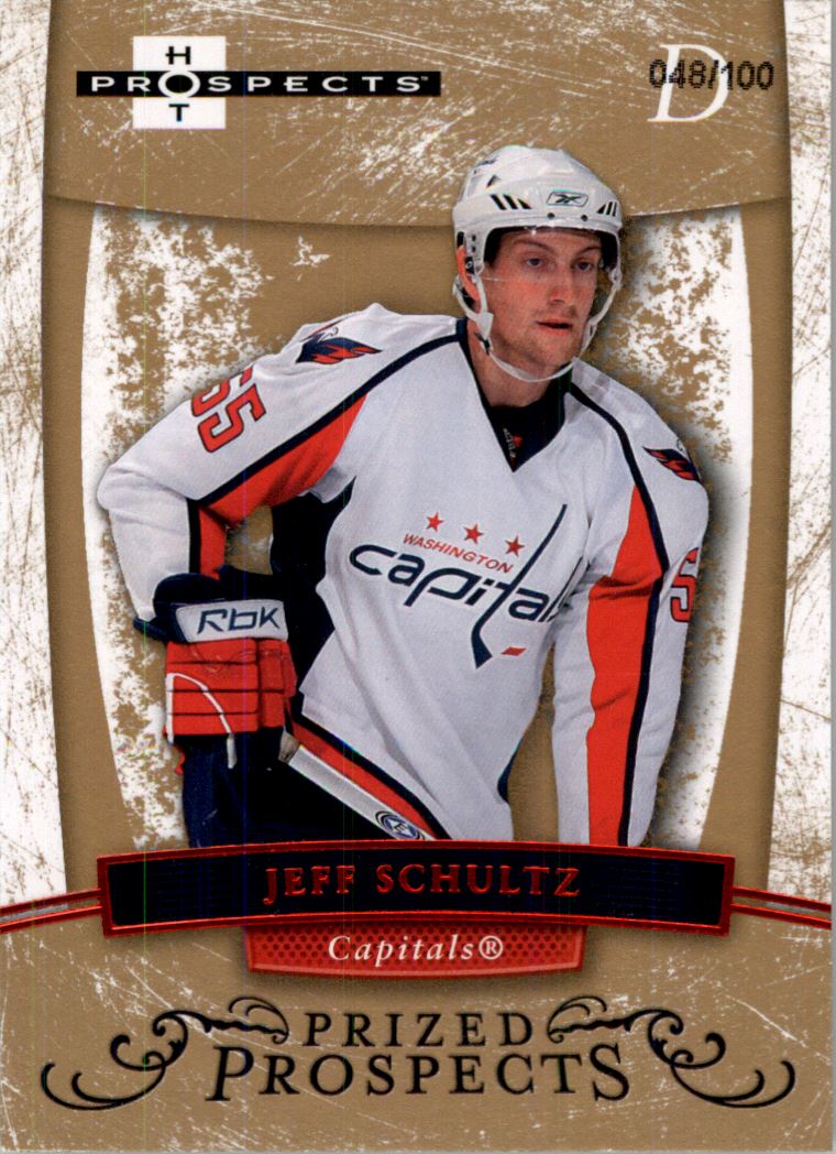 2007-08 Hot Prospects Red Hot #175 Jeff Schultz PP