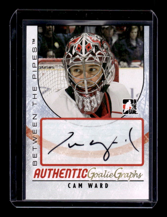 2007-08 Between The Pipes Autographs #ACW Cam Ward