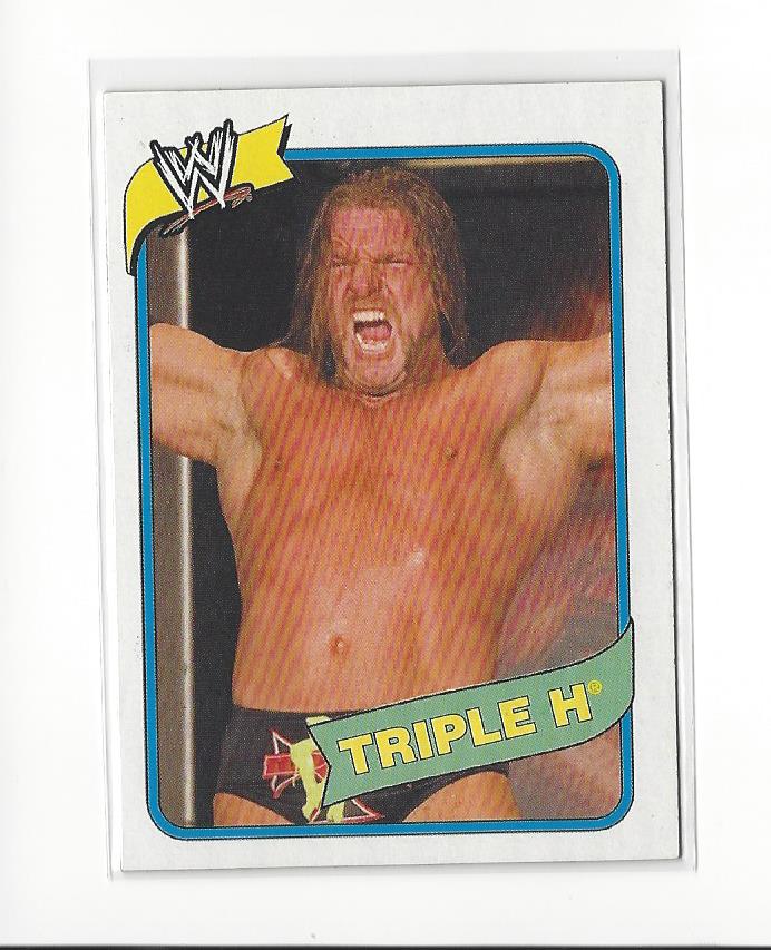 2007 Topps Heritage III WWE #28 Triple H