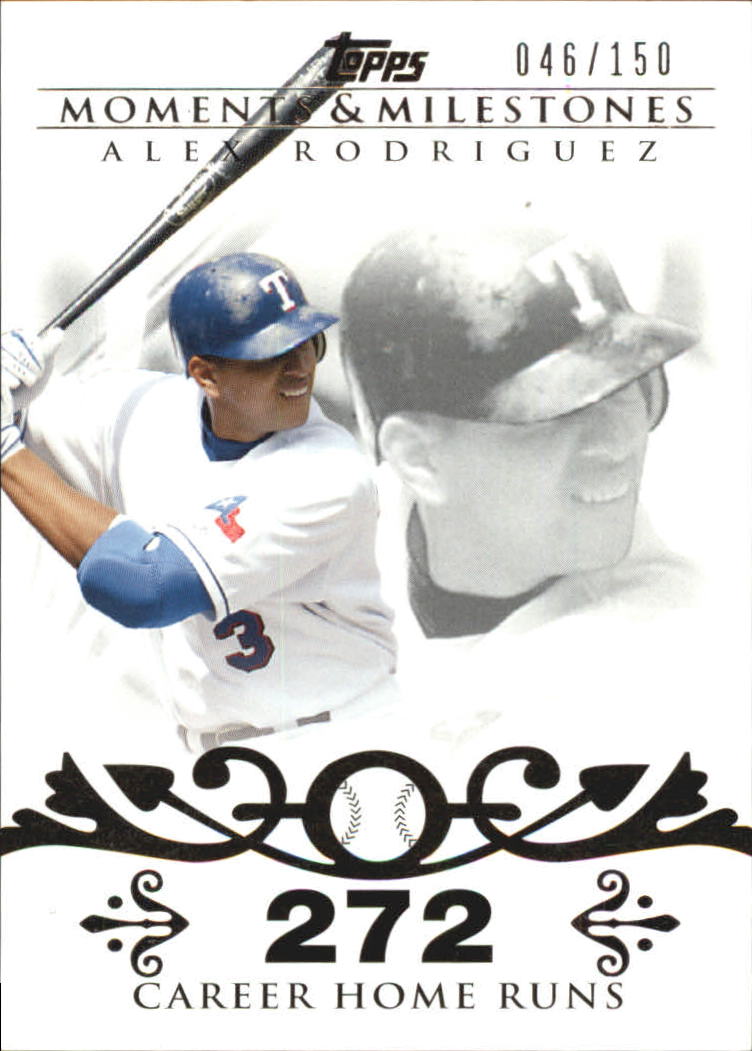 2008 Topps Moments and Milestones #1-272 Alex Rodriguez