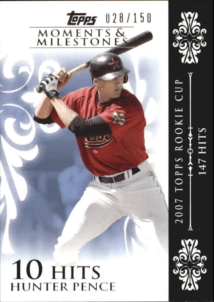 2008 Topps Moments and Milestones #10-10 Hunter Pence