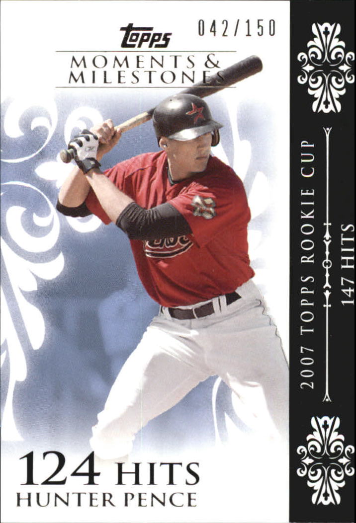 2008 Topps Moments and Milestones #10-124 Hunter Pence
