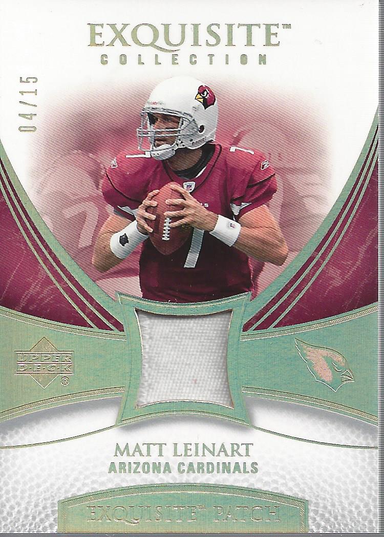 2007 Exquisite Collection Patch Spectrum #ML Matt Leinart
