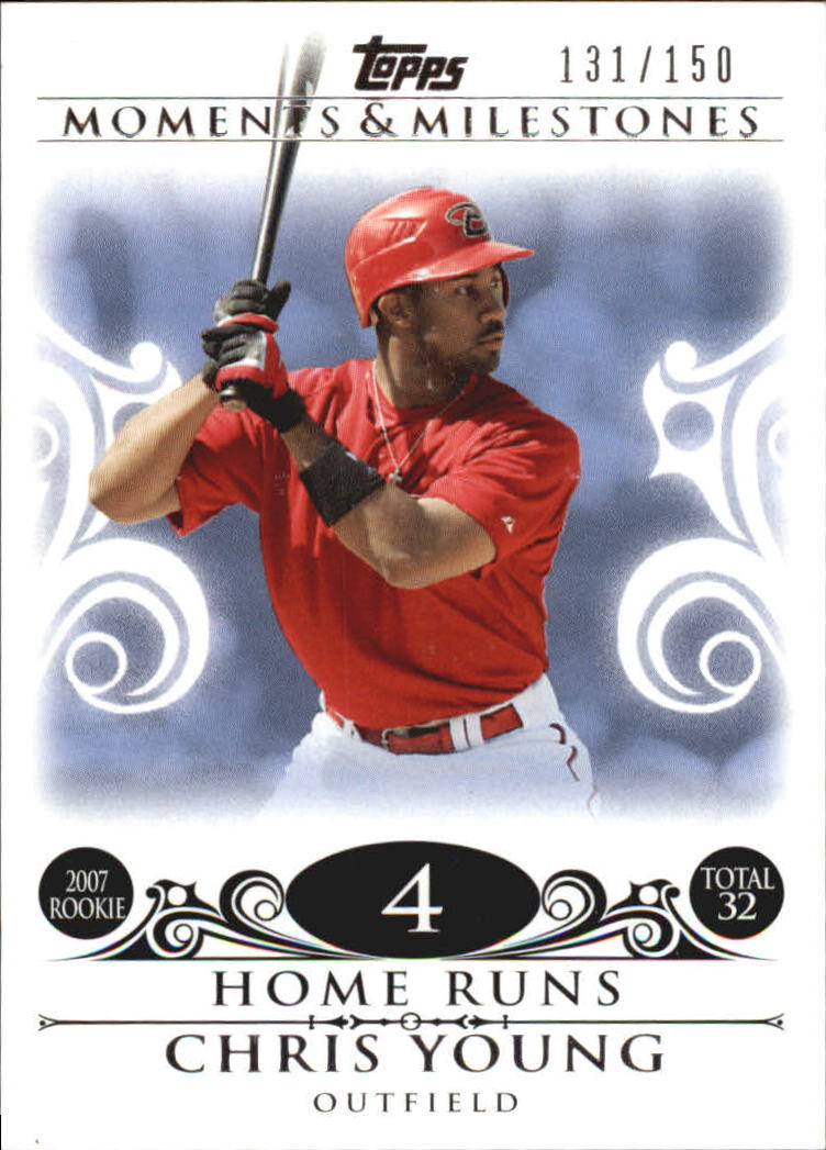 2008 Topps Moments and Milestones #53-4 Chris Young