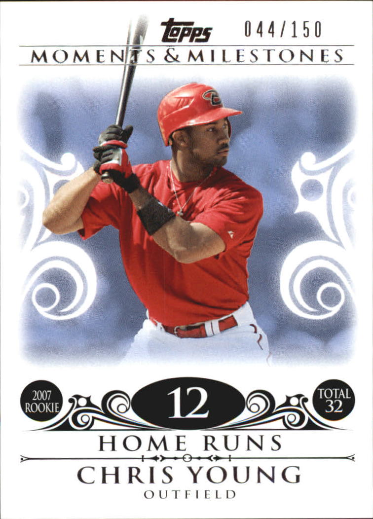 2008 Topps Moments and Milestones #53-12 Chris Young