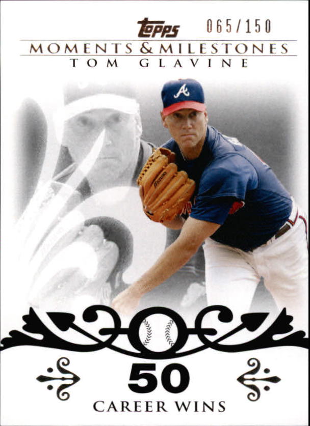 2008 Topps Moments and Milestones #137-50 Tom Glavine
