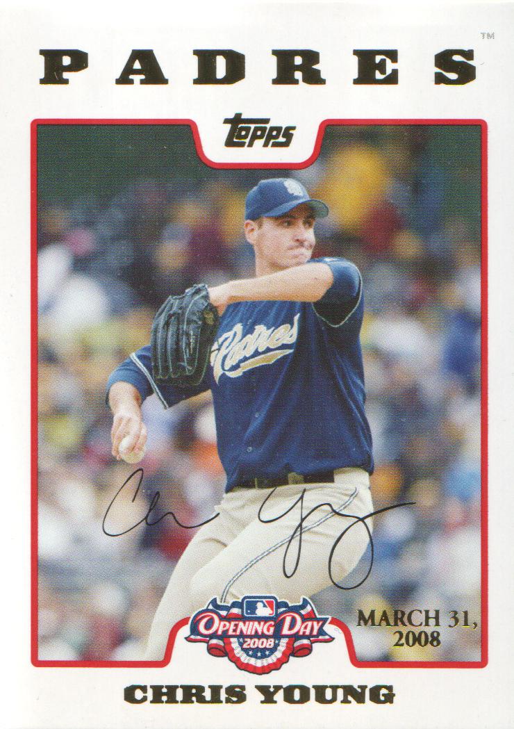 2008 Topps Opening Day Gold #29 Chris Young