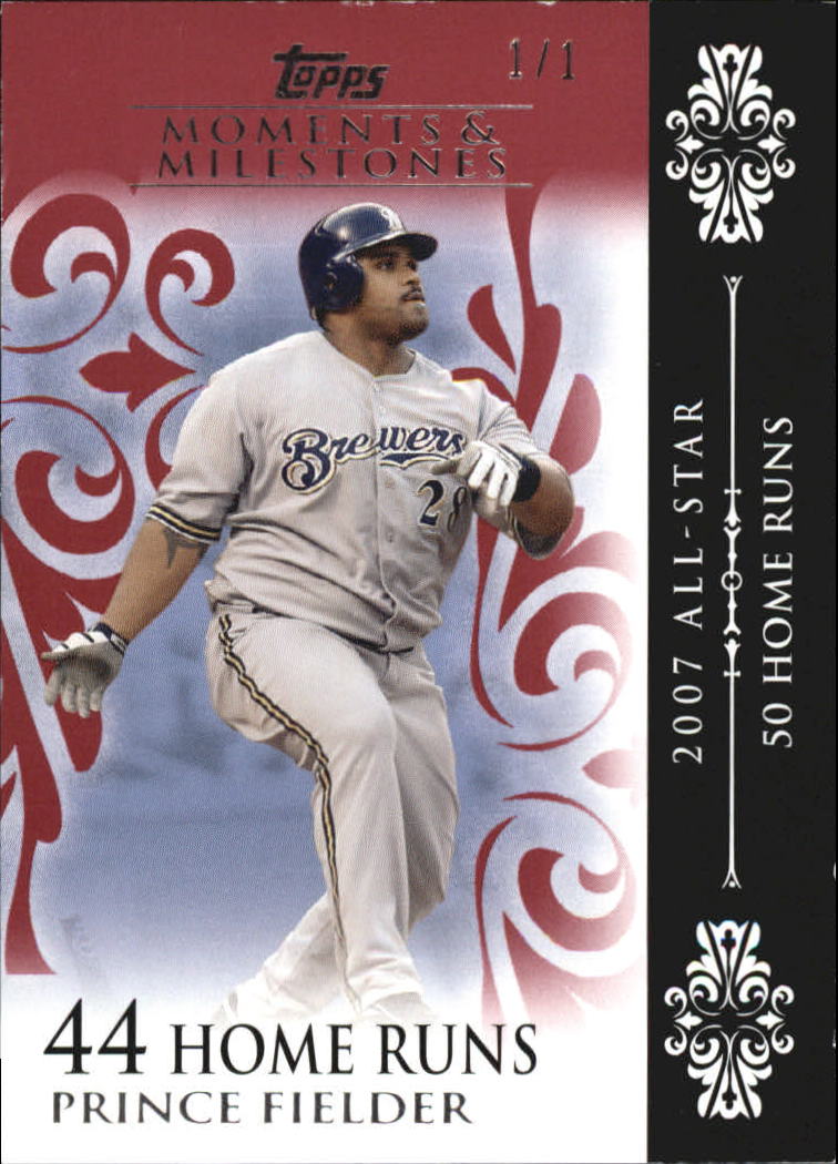 2008 Topps Moments and Milestones Red #131-44 Prince Fielder