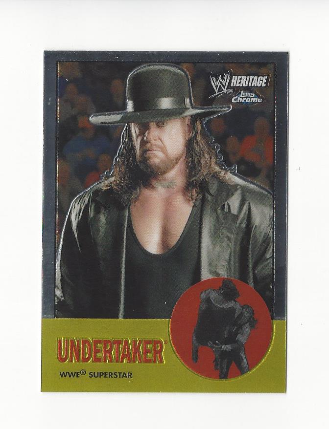2007 Topps Heritage II Chrome WWE #48 Undertaker