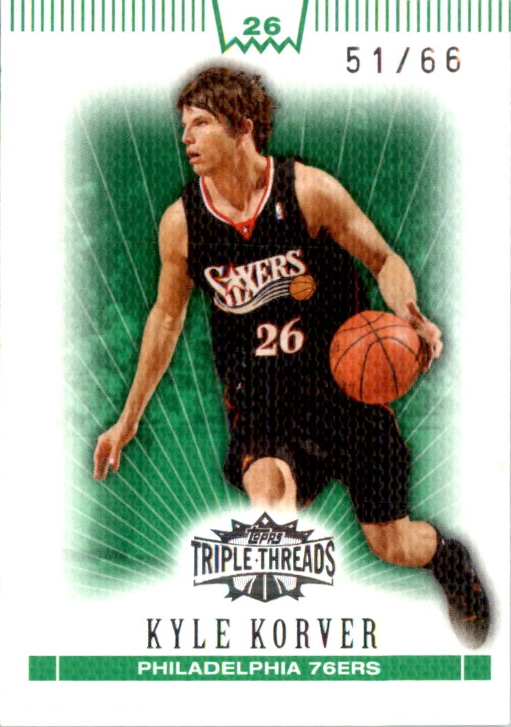 2007-08 Topps Triple Threads Emerald #37 Kyle Korver