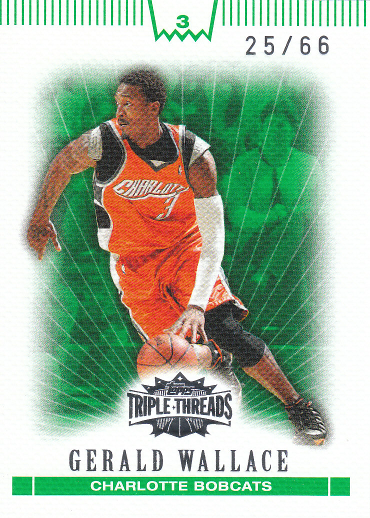 2007-08 Topps Triple Threads Emerald #43 Gerald Wallace