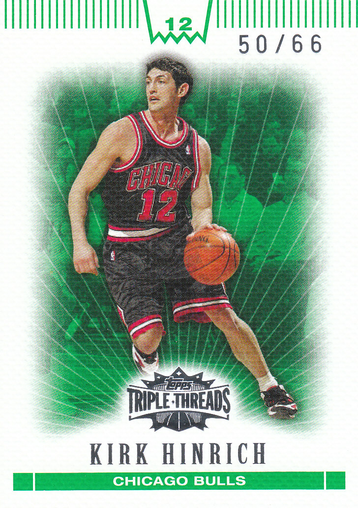2007-08 Topps Triple Threads Emerald #54 Kirk Hinrich