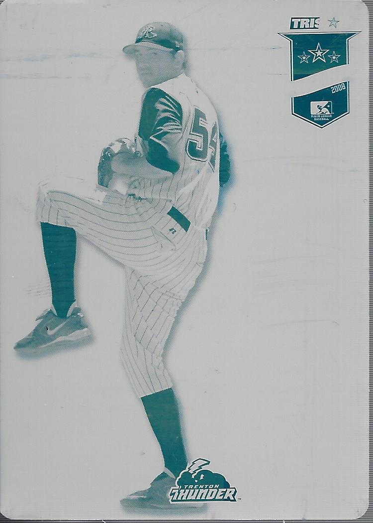 2008 TRISTAR PROjections Printing Plates Cyan #131 Jeff Marquez