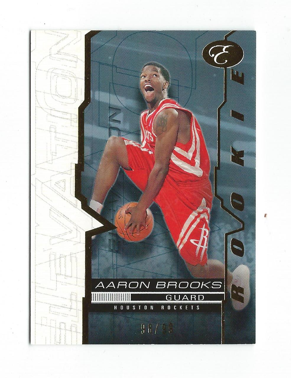2007-08 Bowman Elevation Blue #97 Aaron Brooks