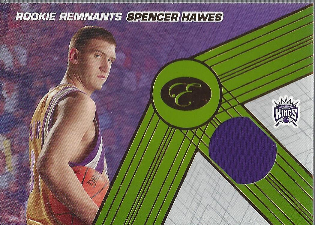 2007-08 Bowman Elevation Rookie Relics 49 #SH Spencer Hawes