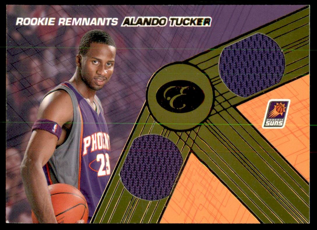2007-08 Bowman Elevation Rookie Relics Dual 19 #ATU Alando Tucker