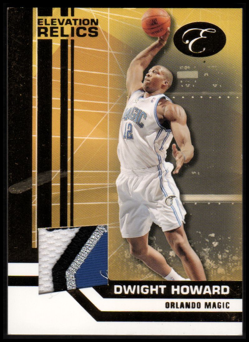 2007-08 Bowman Elevation Relics Patches #DH Dwight Howard