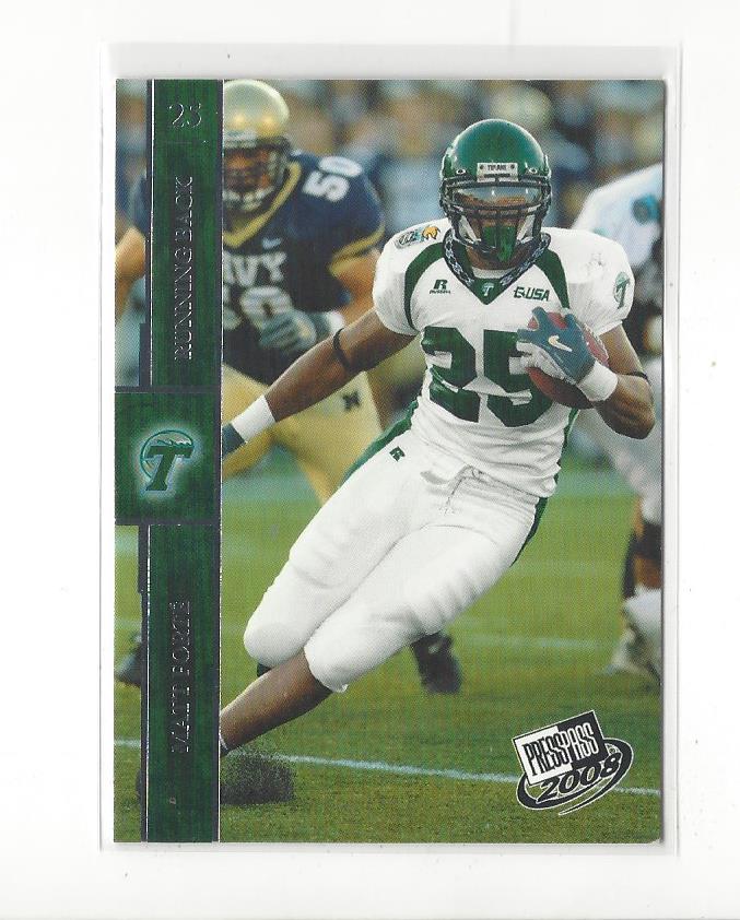 2008 Press Pass #15 Matt Forte