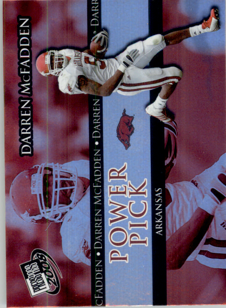 2008 Press Pass Football "Main Set" Base Cards - Picture 192 of 195