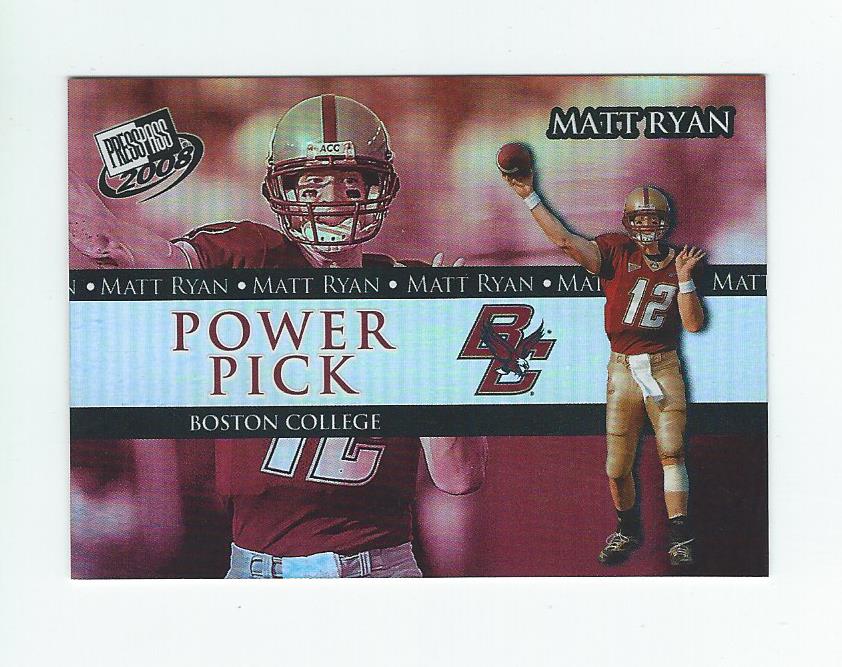 2008 Press Pass #102 Matt Ryan PP