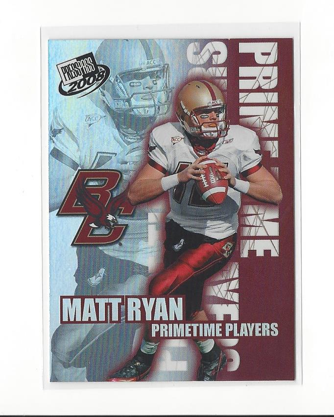 2008 Press Pass Primetime Players #PP3 Matt Ryan