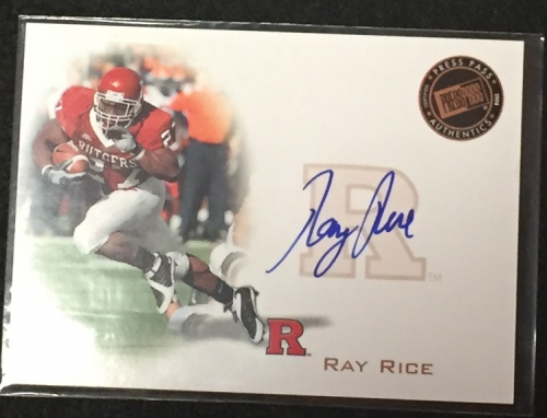2008 Press Pass Autographs Bronze #PPSRR Ray Rice