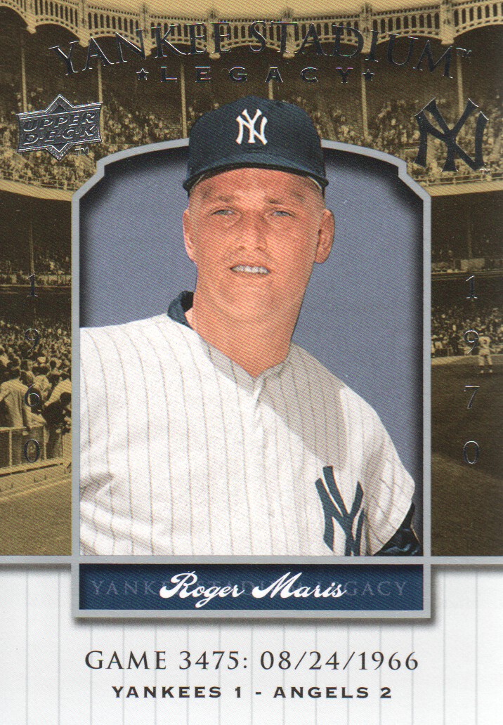 2008 Upper Deck Yankee Stadium Legacy Collection #3475 Roger Maris