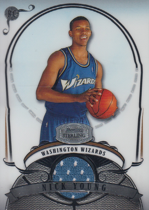 2007-08 Bowman Sterling #NY2 Nick Young JSY RC