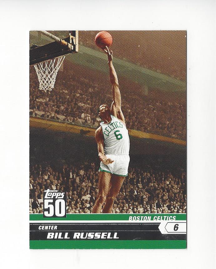 Bill Russell cards (1999-2022) Celtics - You Choose - Bild 8 von 42