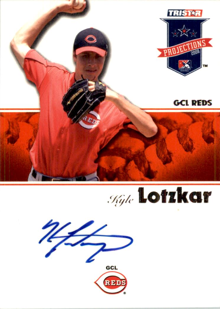 2008 TRISTAR PROjections Autographs #94 Kyle Lotzkar