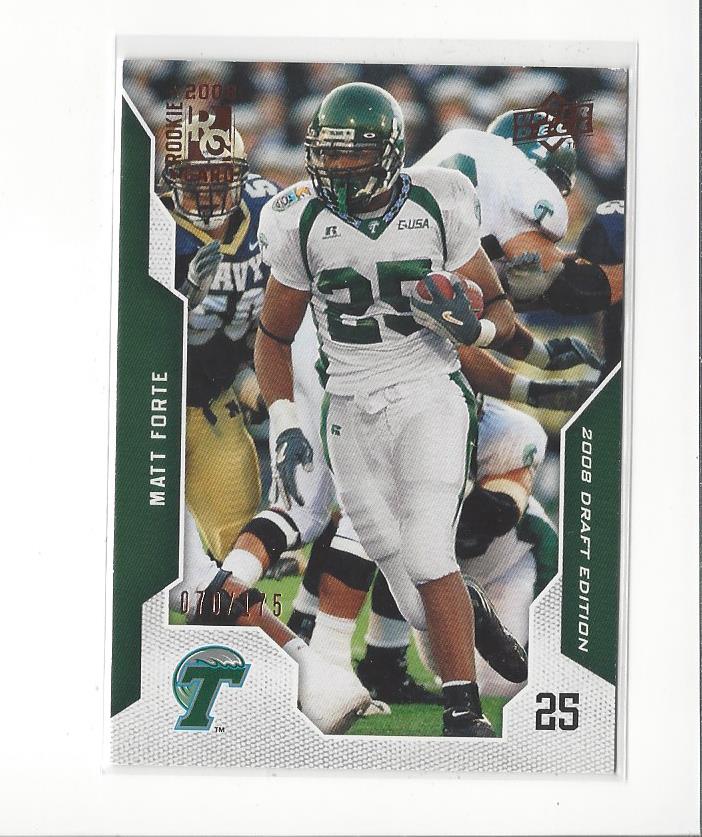 2008 Upper Deck Draft Edition Bronze #73 Matt Forte