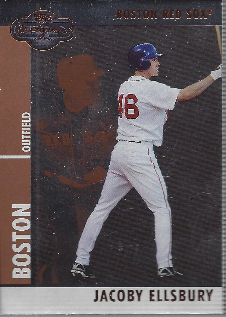 2008 Topps Co-Signers Silver Bronze #1a Jacoby Ellsbury