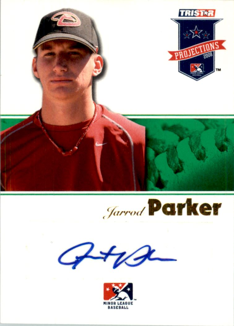 2008 TRISTAR PROjections Autographs Green #43 Jarrod Parker