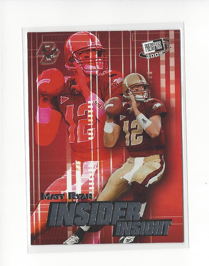 2008 Press Pass SE Insider Insight #27 Matt Ryan