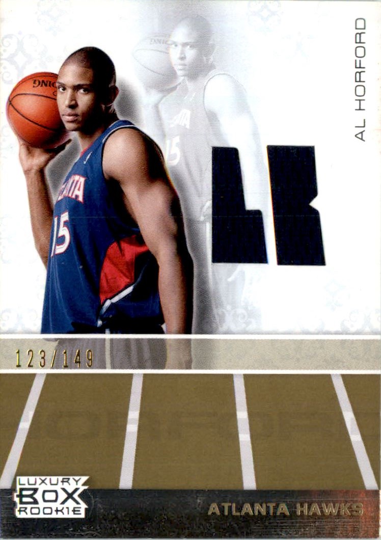2007-08 Topps Luxury Box Rookie Relics Gold #AH Al Horford