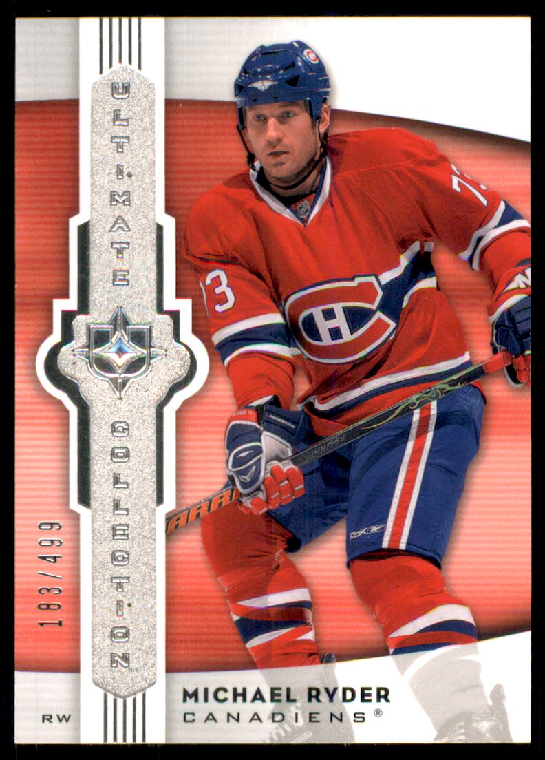 2007-08 Ultimate Collection #35 Michael Ryder