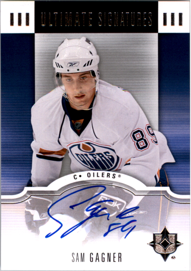 2007-08 Ultimate Collection Signatures #USSG Sam Gagner