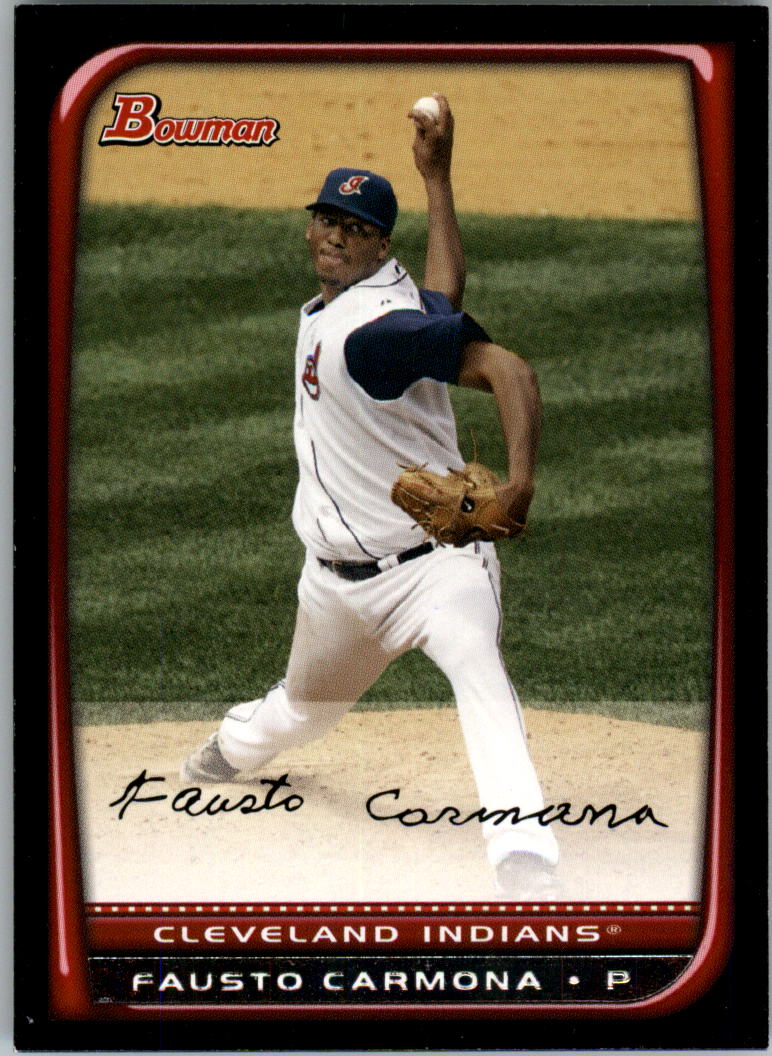 2008 Bowman #39 Fausto Carmona