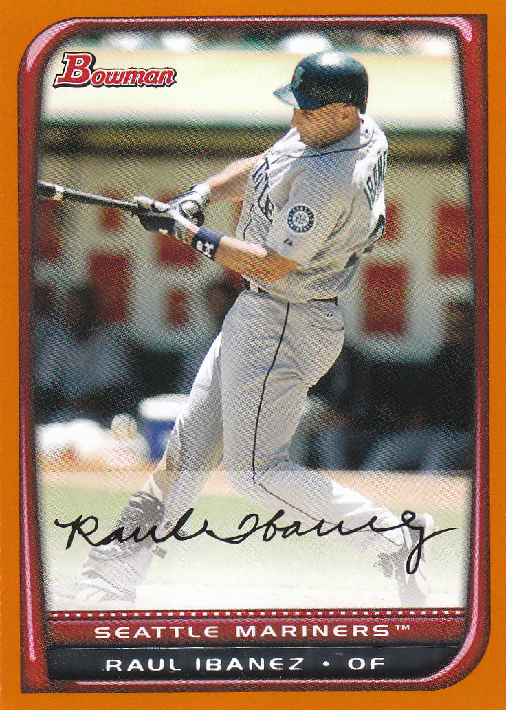 2008 Bowman Baseball "Main Set Orange" Parallel Cards - Picture 4 of 7