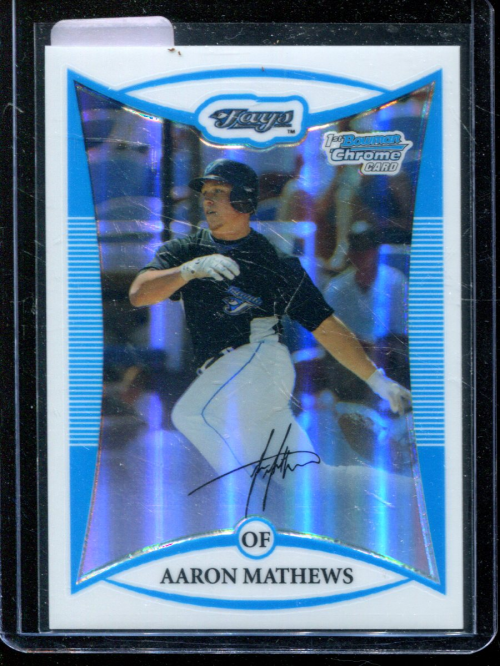 A0170- 2008 Bowman Chrome Prospects BB + Einsätze -du Pick- 15 + Gratis US - Bild 425 von 445